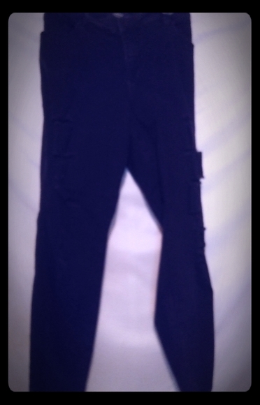 torrid Denim - TORRID 24R Black Distressed Jeans Plus